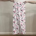Pantalon de pyjama Hello Kitty blanc hiver