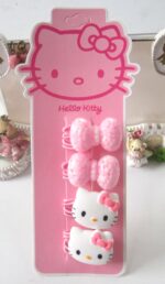 Élastique nœud cheveux Hello Kitty