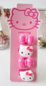 Élastique nœud cheveux Hello Kitty