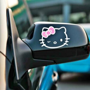 Sticker Hello Kitty clin d’œil x2