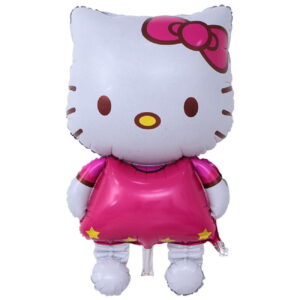 Ballons Hello Kitty rose