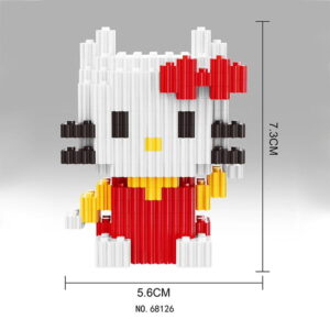 Jeu de construction Hello Kitty assis
