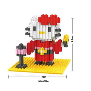 Jeu de construction Hello Kitty kimono rouge