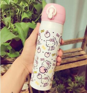 Bouteille d’eau Hello Kitty Apple blanche