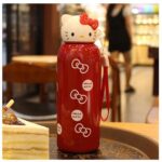 Bouteille d’eau Hello Kitty nœud rouge