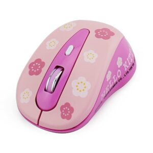 Souris Hello Kitty fleur USB sans fil