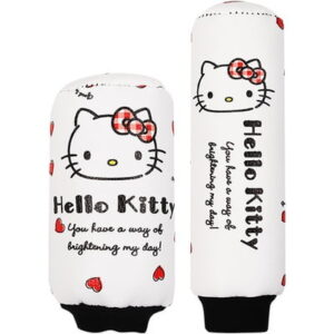 Housse vitesse frein à main Hello Kitty blanc