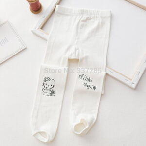 Collant Hello Kitty blanc
