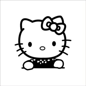 Sticker Hello Kitty classique