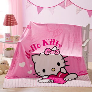 Plaid Hello Kitty cœur
