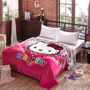 Plaid Hello Kitty coloré
