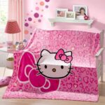 Plaid Hello Kitty nœud