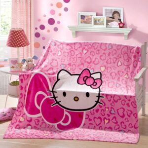 Plaid Hello Kitty nœud