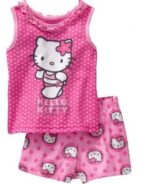 Pyjama Hello Kitty à pois