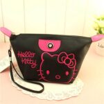 Trousse de maquillage Hello Kitty noire