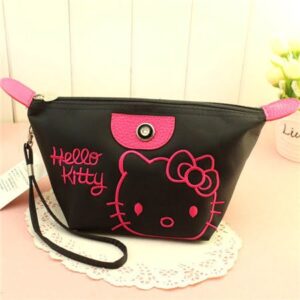 Trousse de maquillage Hello Kitty noire