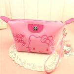 Trousse de maquillage Hello Kitty rose clair