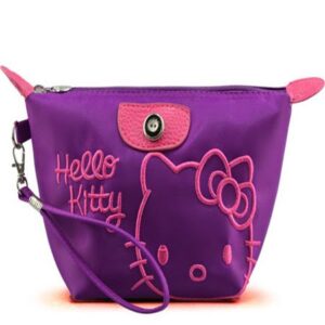 Trousse de maquillage Hello Kitty violette