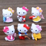Figurine Hello Kitty vintage x6