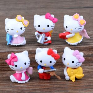 Figurine Hello Kitty vintage x6