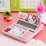 Calculatrice Hello Kitty rose