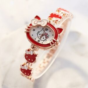 Montre Hello Kitty chat rouge