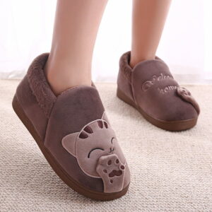 Chaussons Hello Kitty Smile marron