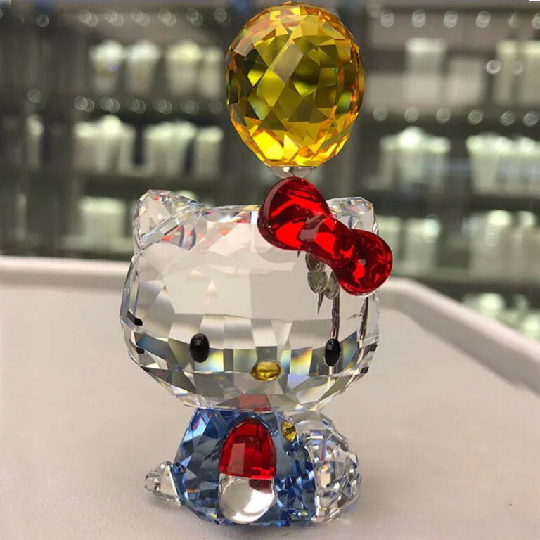 Figurine Hello Kitty cristal ballons