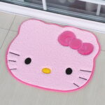 Tapis Hello Kitty emoji rose