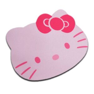 Tapis de souris Hello Kitty tête rose