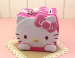 Tirelire Hello Kitty kawaï rose