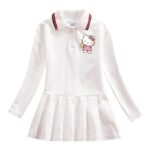Robe Hello Kitty polo blanc