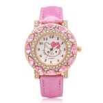 Montre Hello Kitty pierre rose