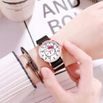 Montre Hello Kitty simple noire