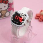 Montre Hello Kitty blanche enfant