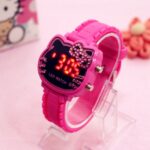 Montre Hello Kitty rose bonbon