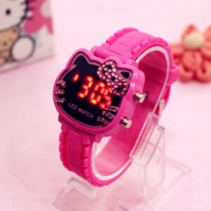Montre Hello Kitty rose bonbon