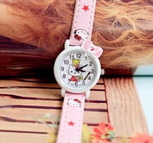 Montre Hello Kitty kawaï rose