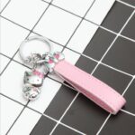 Porte-clés Hello Kitty trèfle mignon