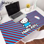 Tapis de souris Hello Kitty rouge et bleu