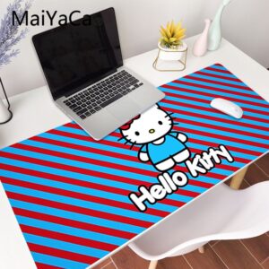 Tapis de souris Hello Kitty rouge et bleu