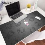 Tapis de souris Hello Kitty gris
