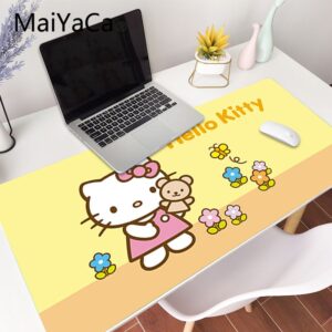 Tapis de souris Hello Kitty jaune