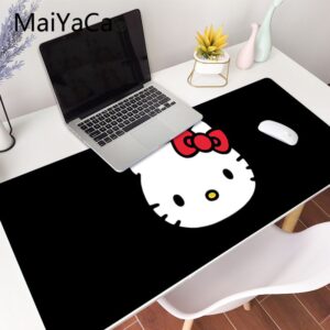 Tapis de souris Hello Kitty noir