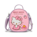 Sac à main Hello Kitty donuts violet
