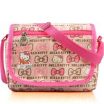 Sac à main Hello Kitty nœud rose