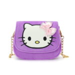 Sac à main Hello Kitty doux violet