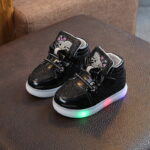 Chaussures Hello Kitty LED noir