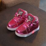 Chaussures Hello Kitty paillette rose bonbon