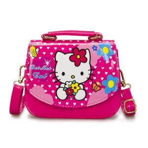 Sac à main Hello Kitty papillon rose bonbon